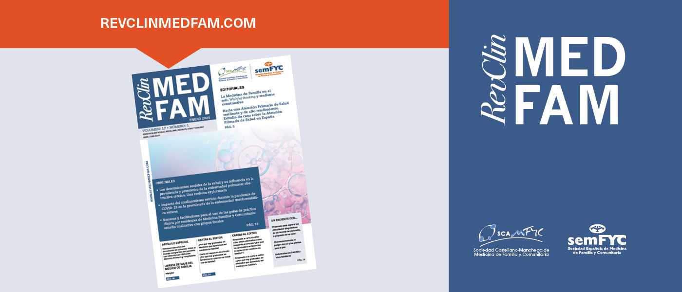 Desafíos y soluciones: la Medicina Familiar y Comunitaria en el MIR, a debate en ‘Revista Clínica de Medicina de Familia’